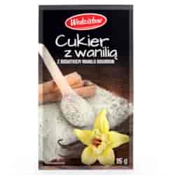 Cukier z wanilią 4,3% z dodatkiem wanilii burbon Wodzisław, 15g
