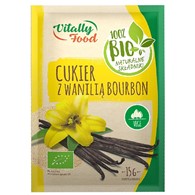 Cukier z wanilia Burbon Vitally Food BIO 15g