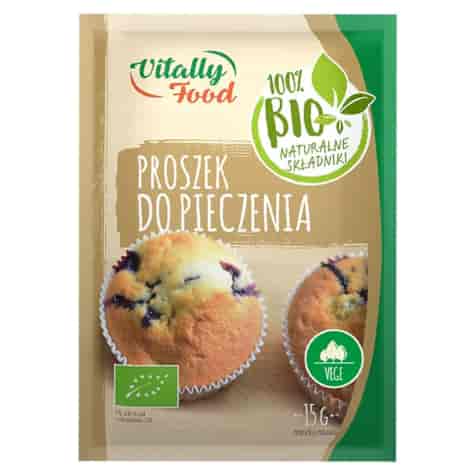 Proszek do pieczenia Vitally Food BIO, 15g