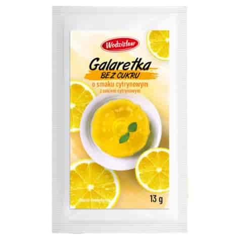 Galaretka bez cukru cytrynowa Wodzisław, 13g