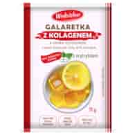 Galaretka o smaku cytrynowym z dodatkiem hydrolizowanego kolagenu Wodzisław, 71g