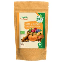 Mieszanka na gofry i naleśniki dyniowe Vitally Food BIO, 200g