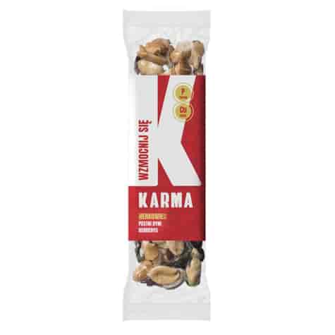 Baton  WZMOCNIJ SIĘ  - nerkowiec, jabłko, berberys - baton Karma, 40g