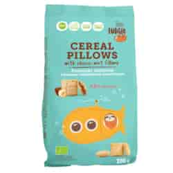 Poduszeczki zbożowe z kremem orzechowym bezglutenowe Super Fudgio, 200g