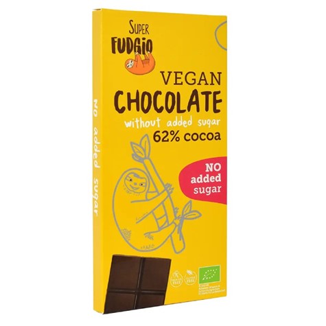 Czekolada kokosowa bez dodatku cukru Super Fudgio, 80g