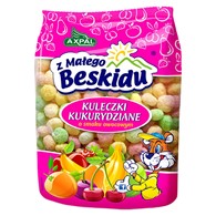 Kulki kukurydziane Z Małego Beskidu o smaku owocowym Axpal, 15g