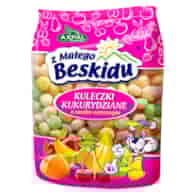 Kulki kukurydziane Z Małego Beskidu o smaku owocowym Axpal, 15g