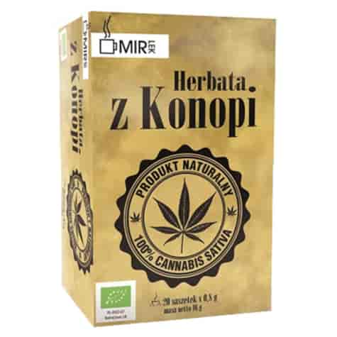Herbata z konopii Mir-lek BIO, 16g (20x0,8g)
