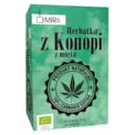 Herbata z konopii z miętą Mir-lek BIO, 16g (20x0,8g)