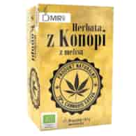 Herbata z konopii z melisą Mir-lek BIO, 16g (20x0,8g)