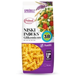 Makaron fusilli Niski indeks glikemiczny Polmak, 250 g