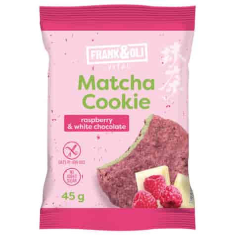 Ciastko Matcha Malina & czekolada Frank & Oli, 45g