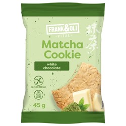 Ciastko Matcha & biała czekolada Frank & Oli, 45g