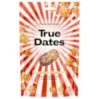 Daktyle bez pestek o smaku karmelowego popcornu True Dates, 100g