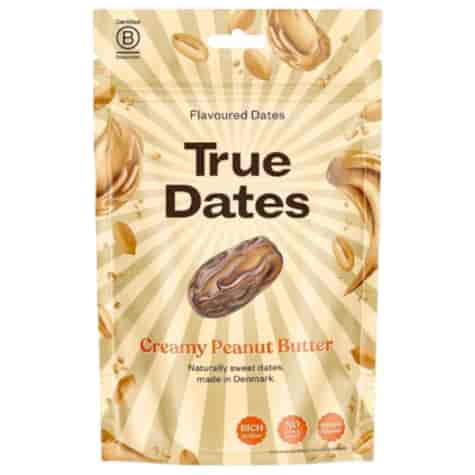 Daktyle bez pestek z masłem orzechowym True Dates, 100g