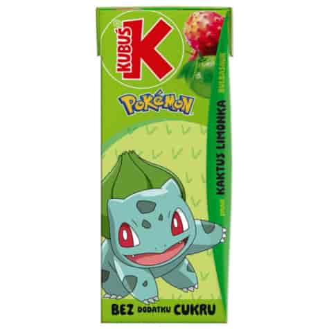 Napój o smaku kaktusa z limonką Kubuś, 200 ml
