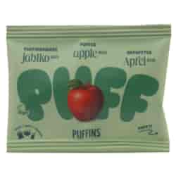 Suszone owoce - jabłko PUFFINS, 15g