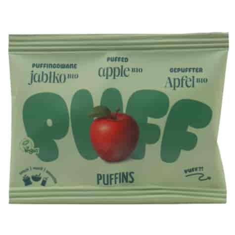Suszone owoce - jabłko PUFFINS, 15g