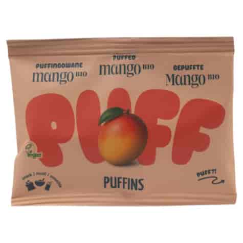 Suszone owoce - mango PUFFINS, 15g
