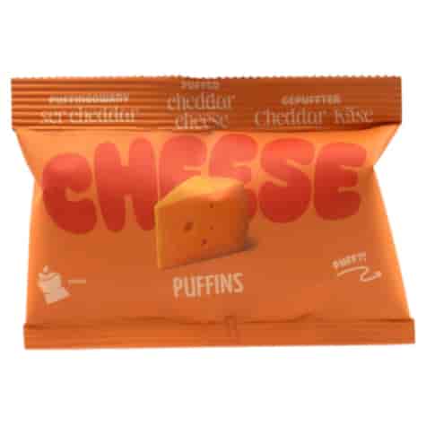 Suszony ser - cheddar PUFFINS, 15g