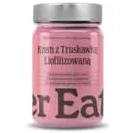 Krem z liofilizowaną truskawką bez dodatku cukru Finer Eaters, 400g