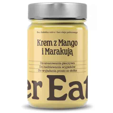 Krem z mango i maracują bez dodatku cukru Finer Eaters, 400g
