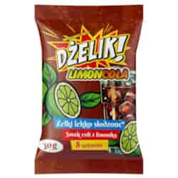 Żelki lekko słodzone o smaku Coli z Limonką DŻELIK LIMONCOLA, Starpharma, 30g