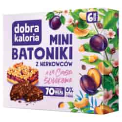 Minibatoniki a'la kruche ciasto ze śliwką Dobra Kaloria, 102g