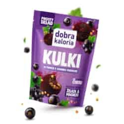 Kulki w pudrze z czarnej porzeczki Dobra Kaloria, 65 g