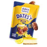 Daktyle w posypce o smaku lemon cheesecake DATES'Y Dobra Kaloria, 100g