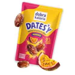 Daktyle w posypce o smaku marakui DATES'Y Dobra Kaloria, 100g