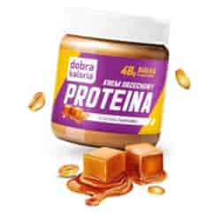 Krem orzechowy o smaku karmelu PROTEINA Dobra Kaloria, 200g