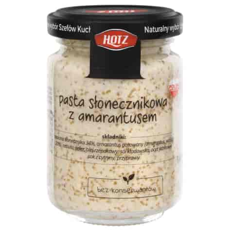 Pasta słonecznikowa z amarantusem HOTZ, 145g
