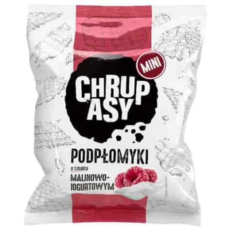 Podpłomyki o smaku malinowo - jogurtowym CHRUPASY, 20g