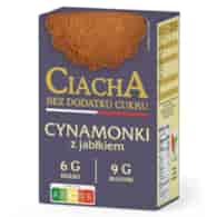 Ciacha bez dodatku cukru Cynamonki z jabłkiem, 150g