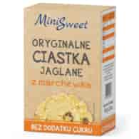 Oryginalne ciastka Jaglane z marchewką bez dodatku cukru, 150g
