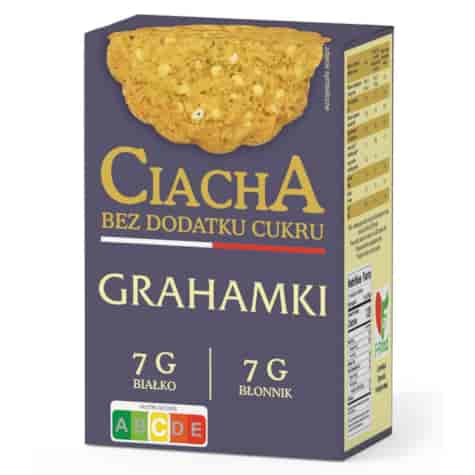 Ciacha bez dodatku cukru Grahamki, 150g