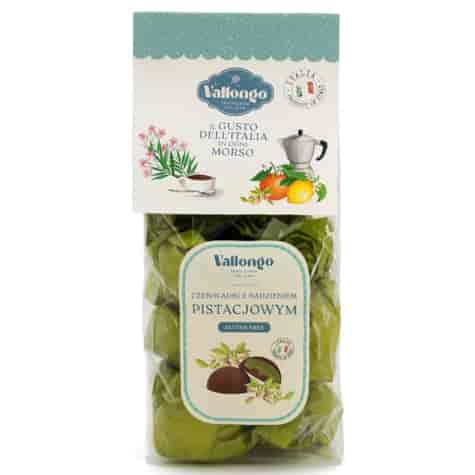 Czekoladki z nadzieniem pistacjowym Vallongo, 250 g