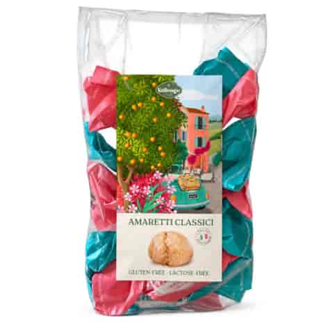Ciastka Amaretti b/glutenu i b/laktozy Vallongo, 200g