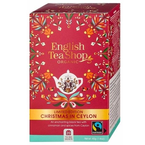 Herbata Christmas In Ceylon BIO English Tea Shop, 20 saszetek