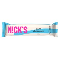 Baton z gorzkiej czekolady Nick's, 25g