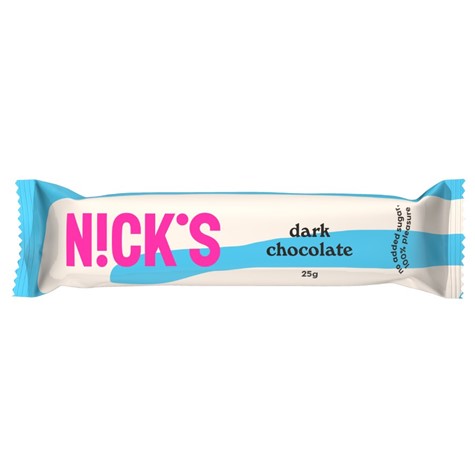 Baton z gorzkiej czekolady Nick's, 25g