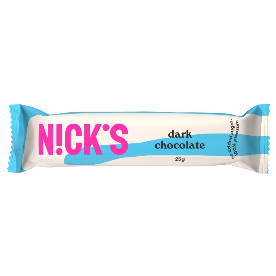 Baton z gorzkiej czekolady Nick's, 25g