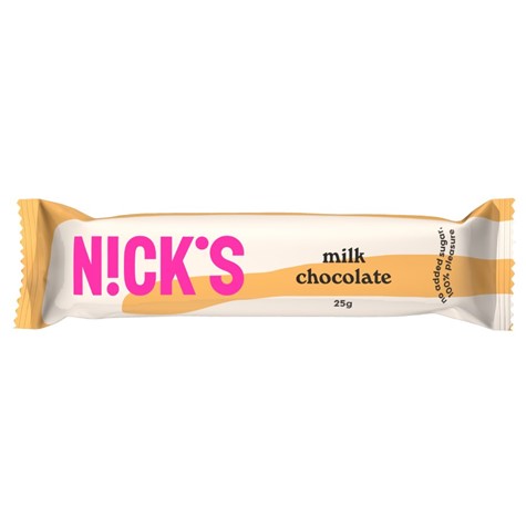 Baton z mlecznej czekolady Nick's, 25g