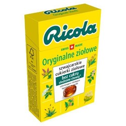Cukierki ziołowe oryginalne RICOLA, 27,5g