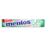 Guma do żucia Mentos Pure Fresh Zielona mięta, bez cukru, 15,5g
