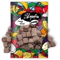 Liofilizowane kostki-mleko kokosowe z jabłkiem i wiśnią, 100g