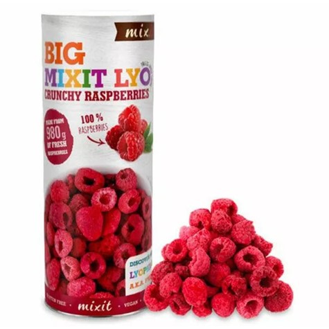 Liofilizowana  Duża chrupiąca malina  Mixit, 140g