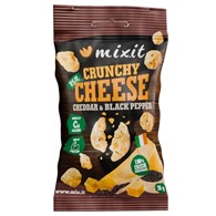 Chrupiący ser do kieszeni - Cheddar irlandzki z pieprzem Mixit, 20g