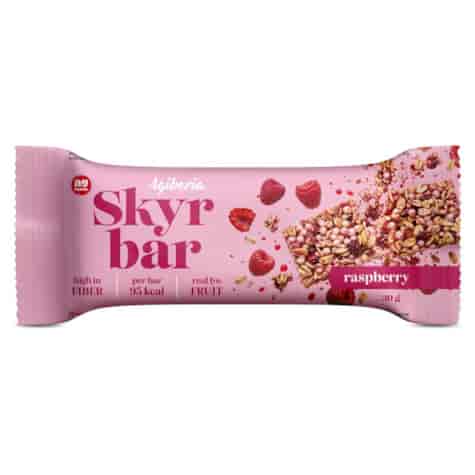 Baton Skyr Bar o smaku malinowym Agiberia, 30g